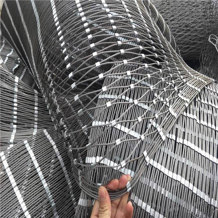 Zoo 304 Stainless Steel Rope Mesh Netting Fence 1.5mm Diameter