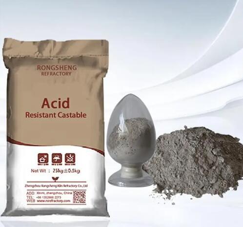 High Strength Wear Resistant Acidproof Castable Acid Resistant Refractory