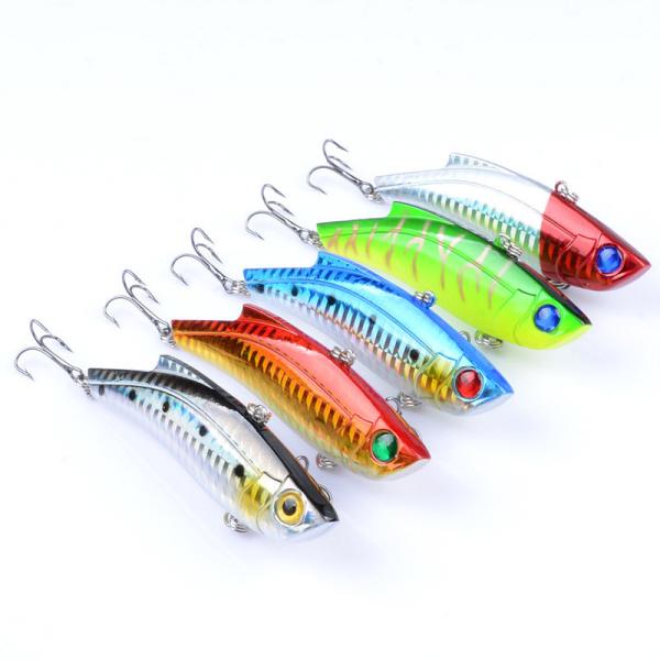 5 Colors 9.6CM/26.5g 4# full Swimming Layer Hard Bait Longer Shot VIB Fishing