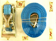 1" Custom Endless Ratchet Straps , High Strength Car Hauler Tie Down Straps
