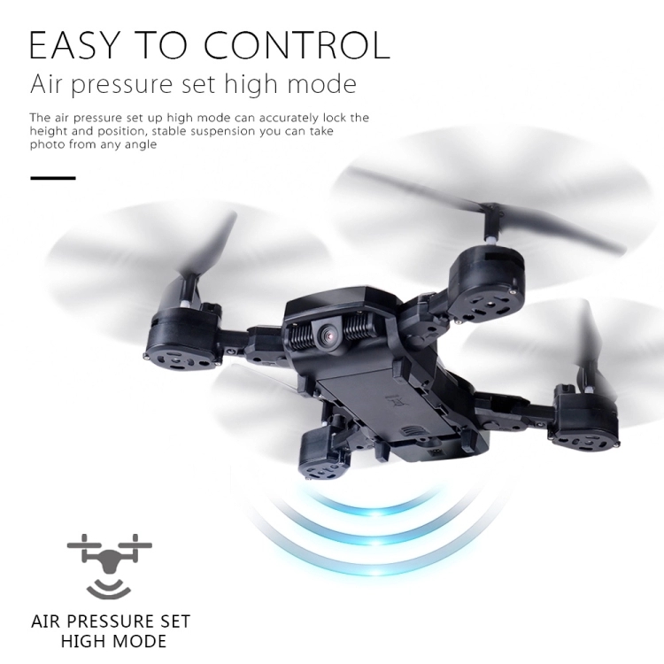 New style 2.4Ghz 4CH Altitude Hold Headless Mode One Key Return Fold 4K HD camera RC Quadcopter lf609 drone