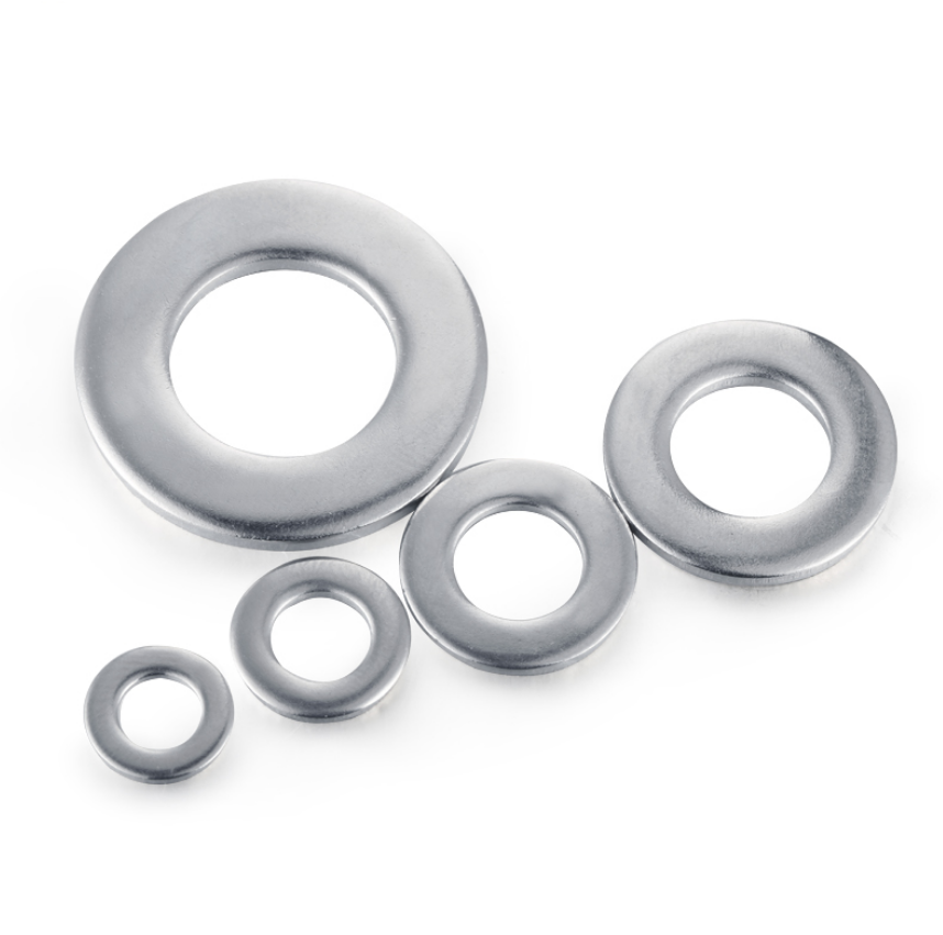 ISO9001 Certified 304 Stainless Steel Flat Washer for Nonstandard Parts OEM Service