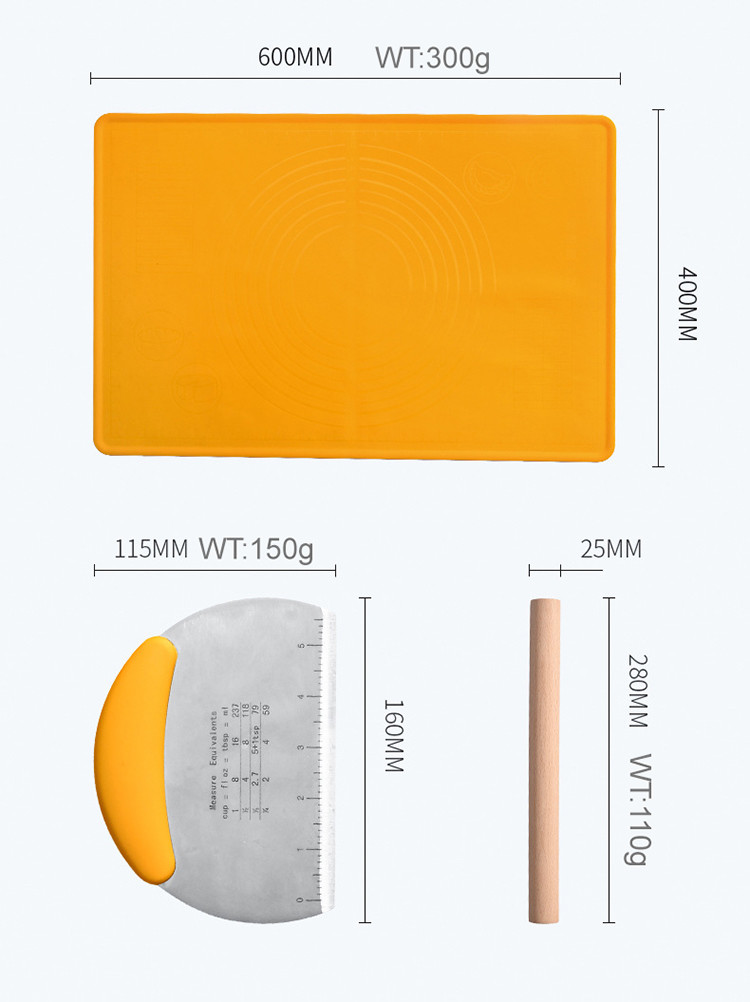 OEM Rolling Pin And Pastry Mat