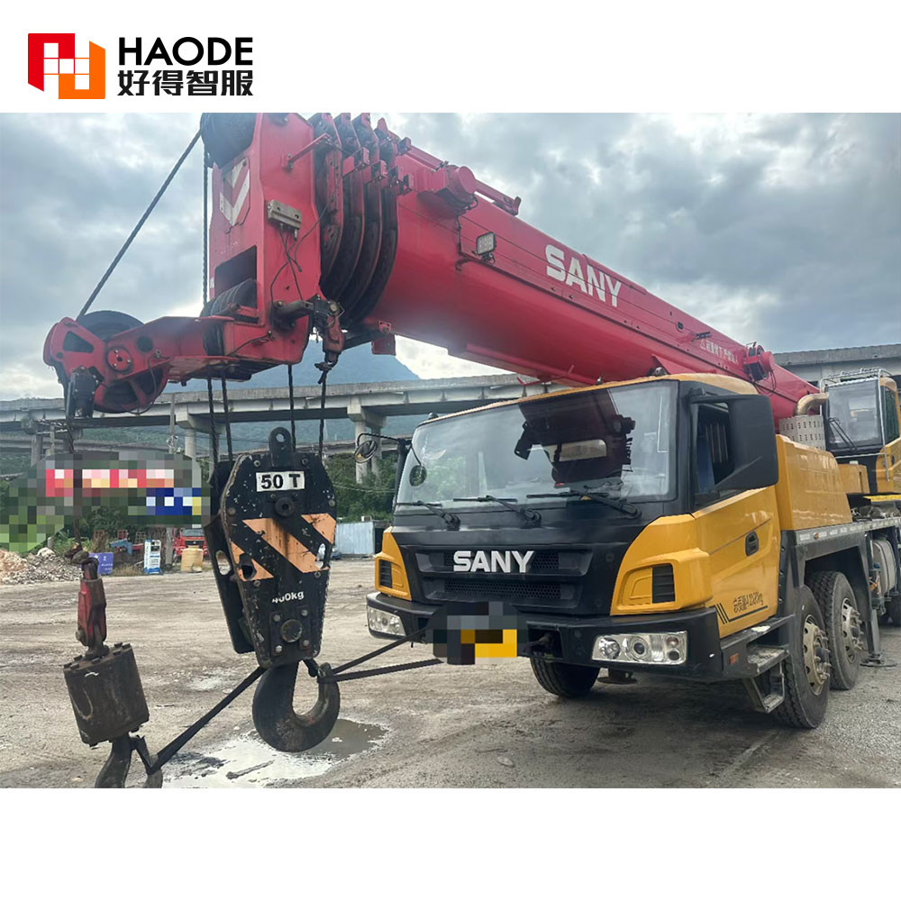 2020 Year Made SANY STC400T Used 40tons Mobile Crane Used SANY Truck Crane