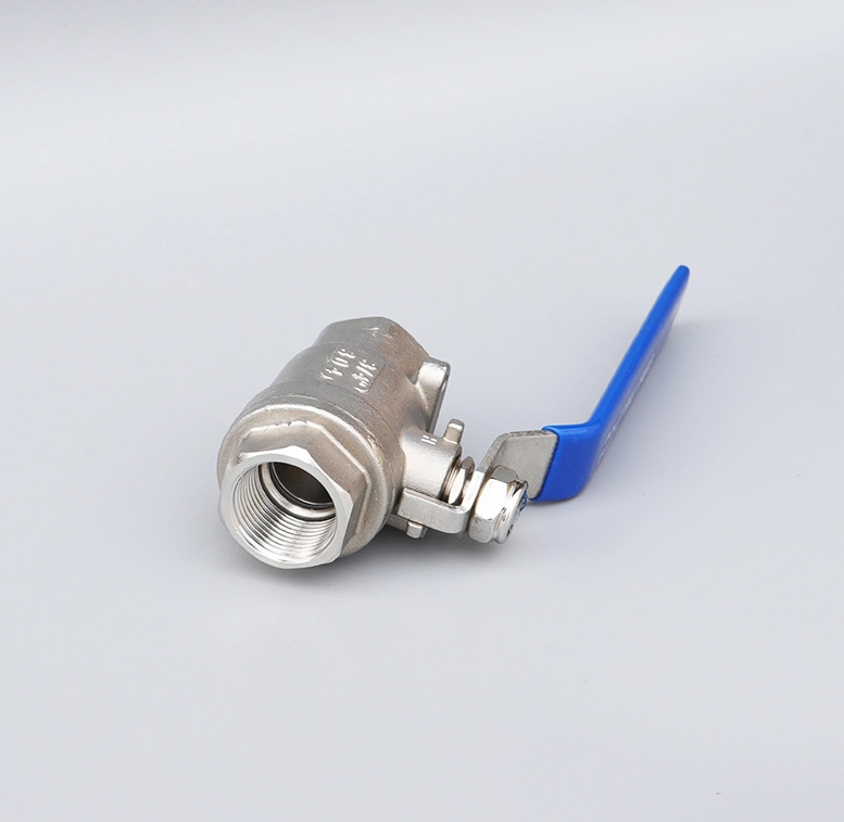 Safety Structure Stainless Steel Ball Valve with Steel Handle Customized
