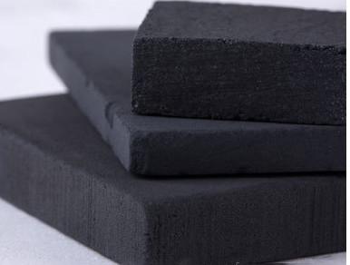 1.5mm Activated Carbon Filter , 60X60X10mm Air Purification Honeycomb Coal