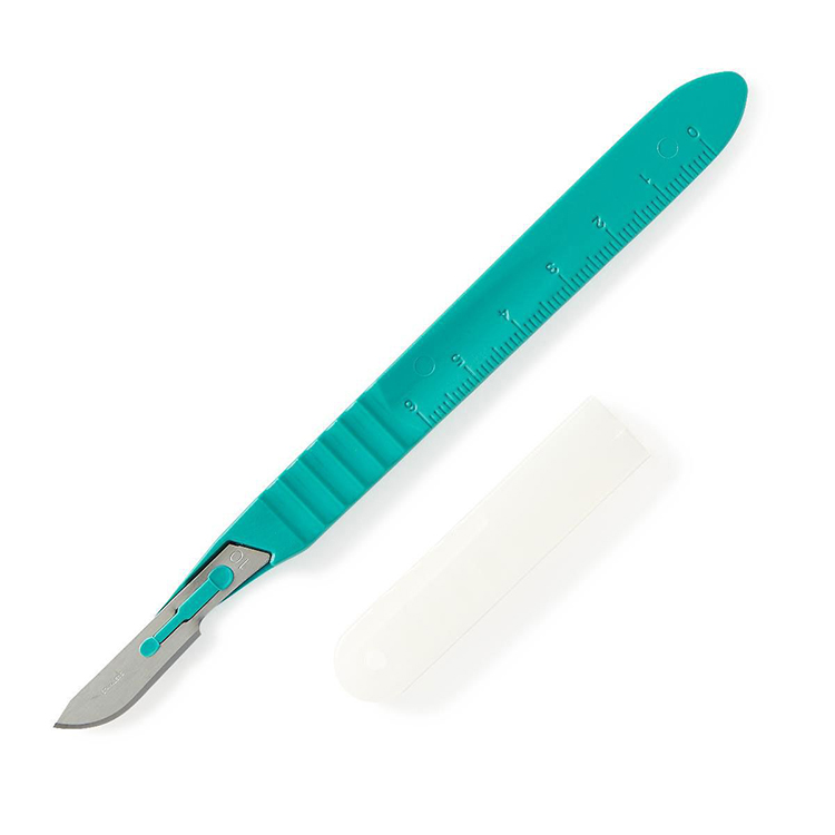 Wholesale Disposable Sterile Surgical Stainless Steel Scalpel With Plastic Handle