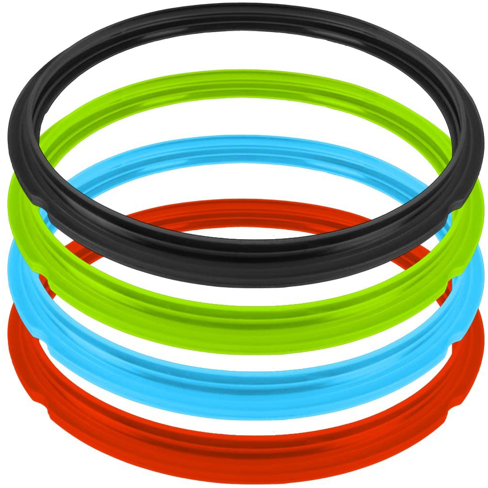 Pressure Cooker Silicone Rubber Seal Gasket Ring Strip LFGB Food Grade Certified