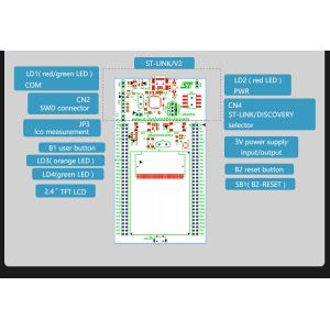 STM32F429 MCU Discovery Arduino Development Board STM32F429I-DISCO