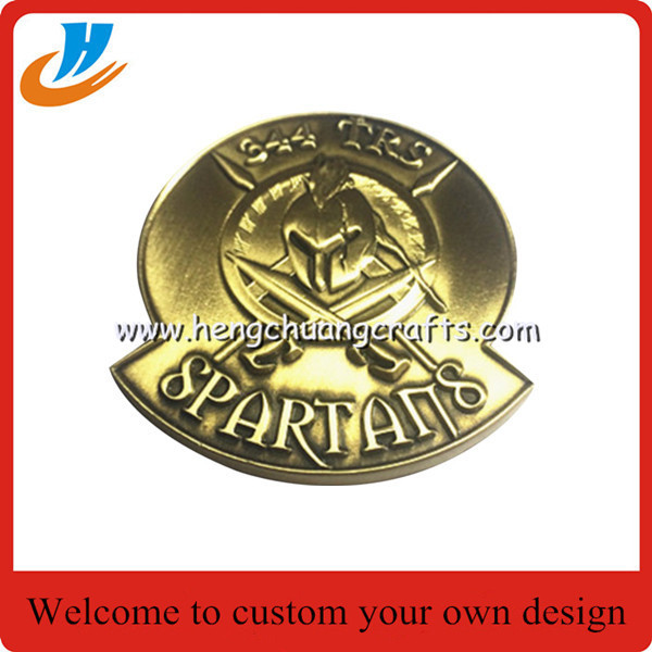 Military coin metal challenge coin,50mm coins with souvenir logo