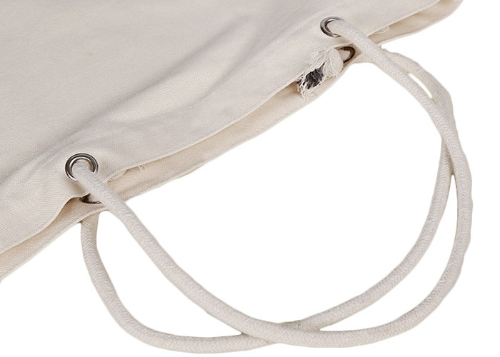 Shopping Stylish Tote Shopper Bag Canvas Eco Friendly With Zipper Closure