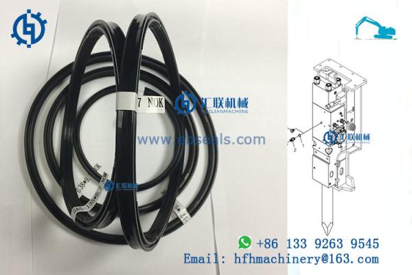 Rubber Furukawa Hydraulic Seals Element Excavator Hammer Cylinder Nitrogen