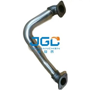 SK200-8 J05E Excavator Engine Components EGR Cooler Intake Pipe Iron VH173081330