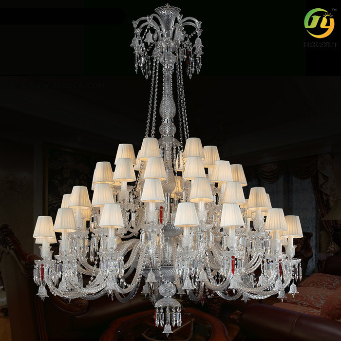 E14 Creative Simple Crystal Candle Chandelier For Nordic Living Room