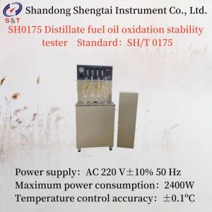  AC220V 50HZ Distillate Fuel Oil Oxidation Stability Tester Power Consumption ≤2400W Accuracy ±0.1ºC Manufactures