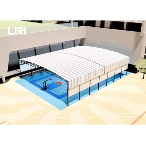 China Outdoor Catering Electric Push Pull Awning Tent With Aluminum Structures on sale