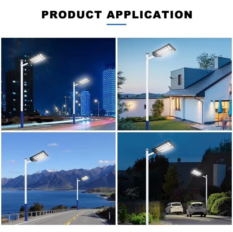 360w Bright Rechargeable Endurance Smart Solar Induction Street Lamp