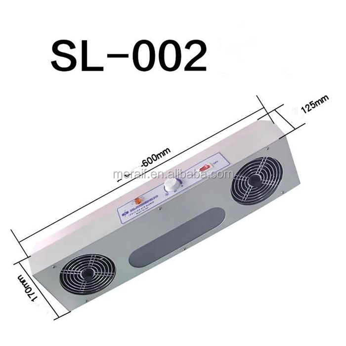 Anti-static Ionizer Suspended Air Blower Ion Fan For ESD Protection /SL-002 Hanging Ionzing Air Blower Two Heads For Industrial