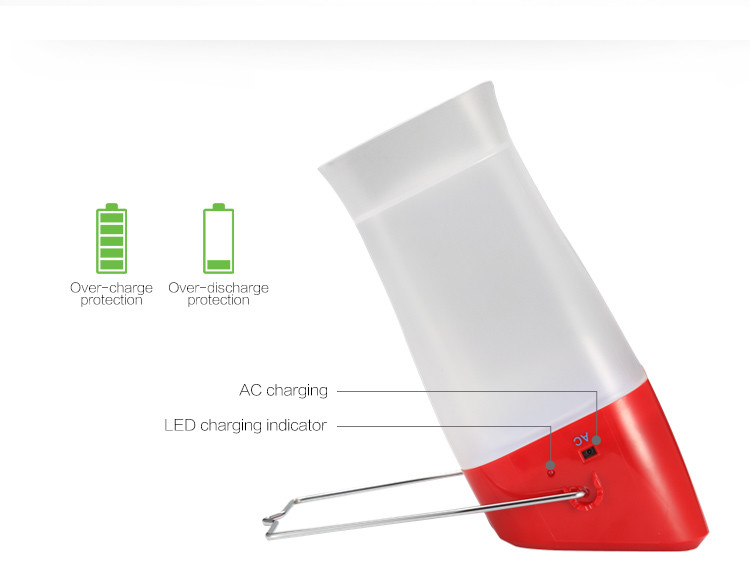 Portable solar hand lamp for lighting and mobile charging|All-in-one solar home lighting system