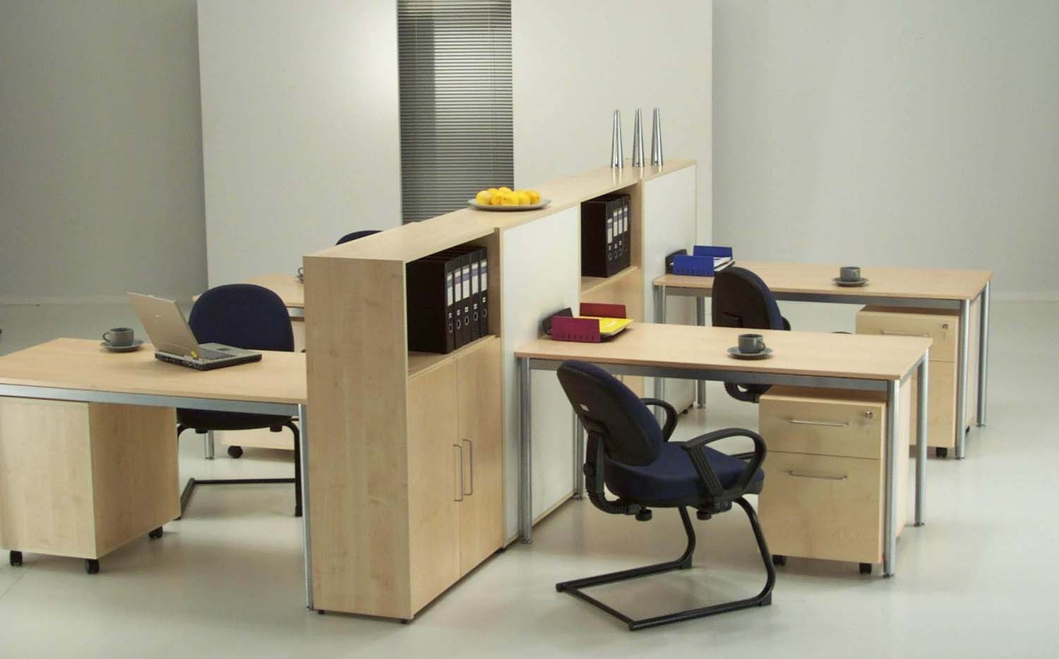 Simple Office Furniture Partitions , Meeting Room Computer Workstation Furniture