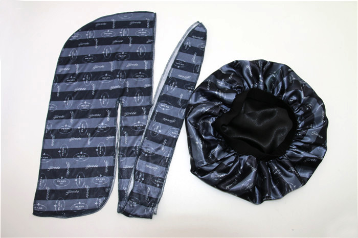 ODM Fashion Custom Silk Durag And Bonnet