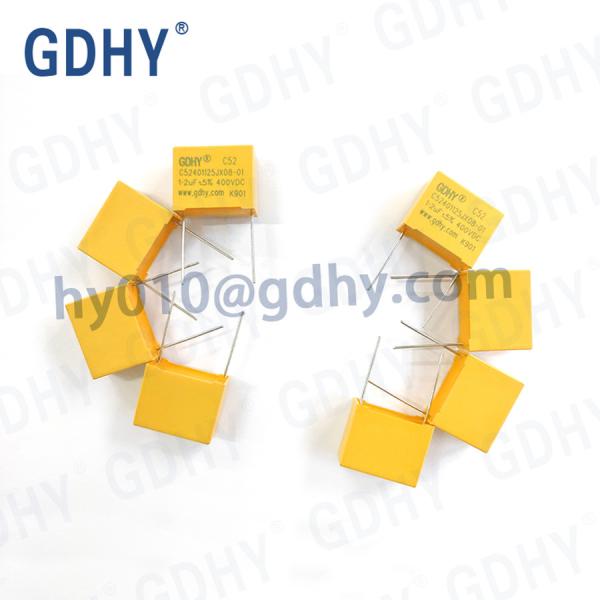 C52 1.2UF 125J 400V DC LINK Film Capacitors With 2 PIN Electric Vehicle TDK
