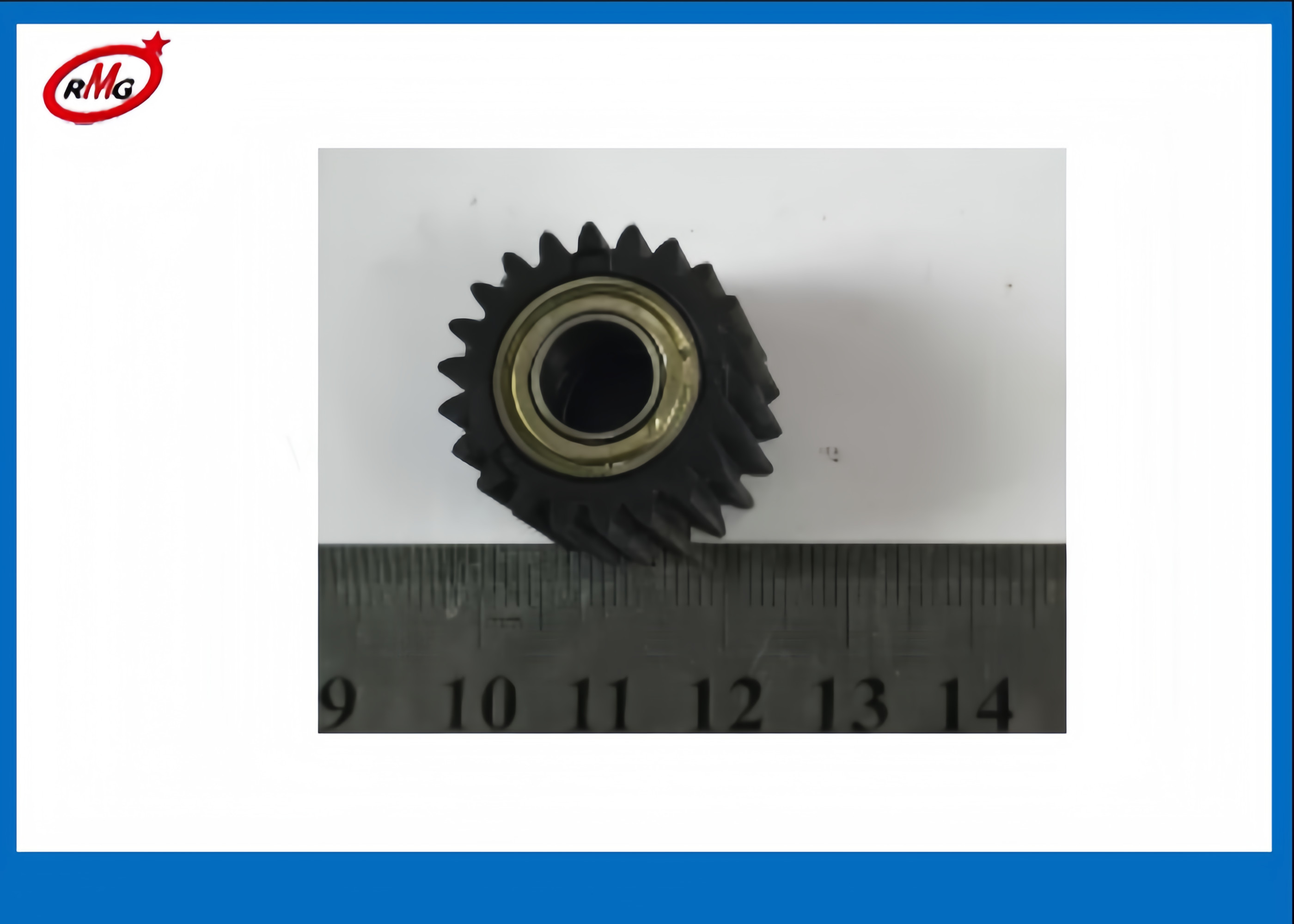 009-0020379-16 009-0020379 -16 ATM Machine Parts Fujitsu G610 Module Parts Black Gear With Bearing 22 Tooth
