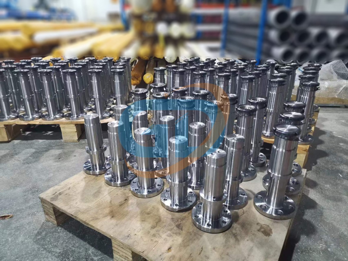 Steel Chromed Mixer Shaft 275587002 Concrete Pump Accessories For Putzmeister