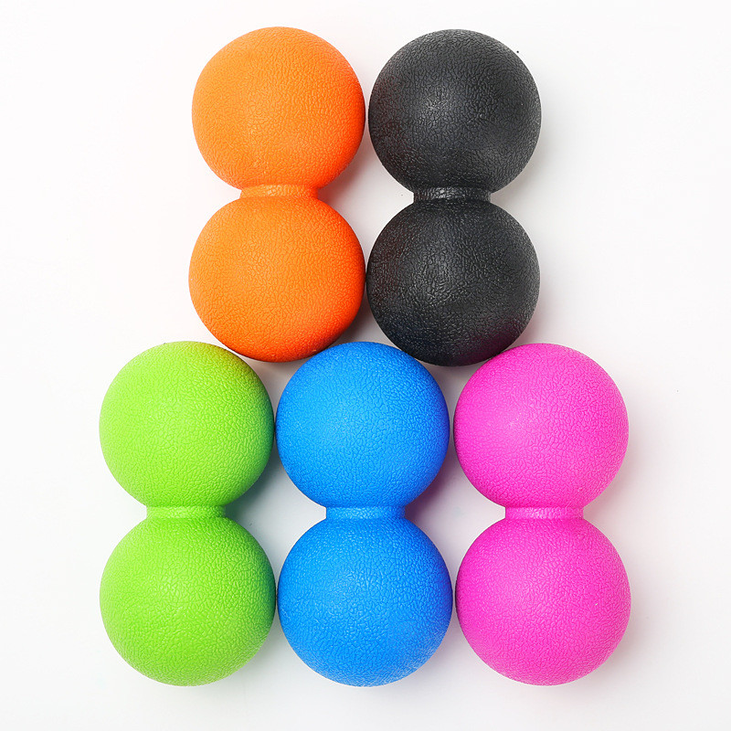 Yoga Peanut Lacrosse Massage Ball Fascia Release Double Lacrosse Massage Ball