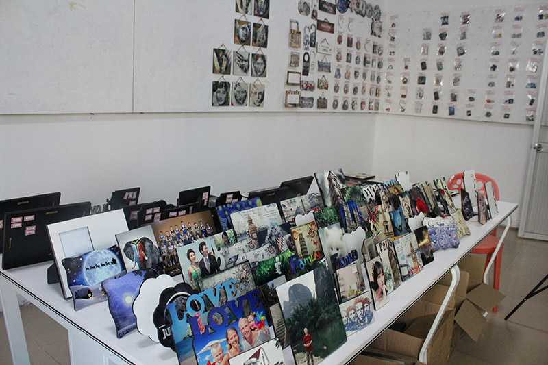 Matte White MDF Sublimation Blanks Transfer Family Photo Panel