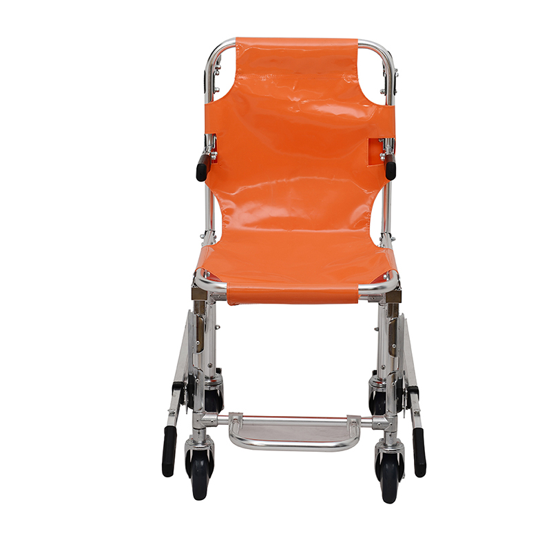 Durable Evacuation Aluminum Alloy Folding Stair Stretcher Manual Power Source