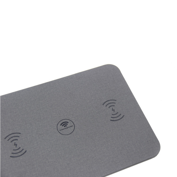 Smart Pu Leather Mouse Pad Multifunctional Mobile Phone Charging