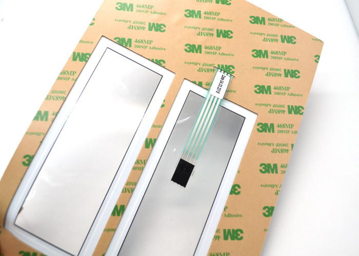 Tactile Metal Dome Membrane Push Button Switch With Two Clear Window Custom Logo