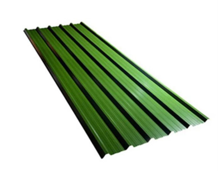 RAL6005 AZ150 PPGL Corrugated Metal Tiles Pre-Painted Galvalume Aluzinc Steel Sheet Corrugated Roofing Sheets