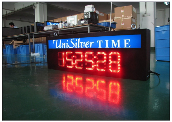 High Brightness 7 segmen led gas price signs with wireless IR remote control , long Life span