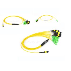 12 24 Core MPO 1x8 PLC Splitter SM G657A LSZH For Data Center