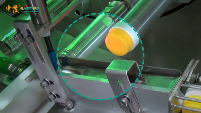 SF-SR12B-T Automatic Screen Printing Machine For Plastic Cap / Aluminium Cap