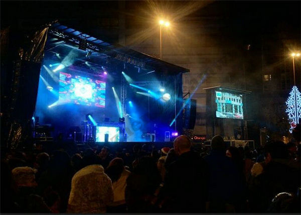 outdoor led screen for stage concert