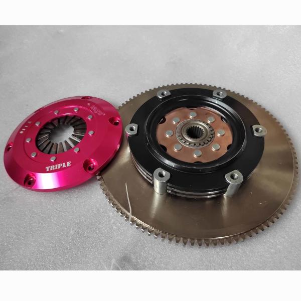 Triple Disc 4140 Steel Performance Clutch Kit For Mitsubishi Lancer Mitsubishi