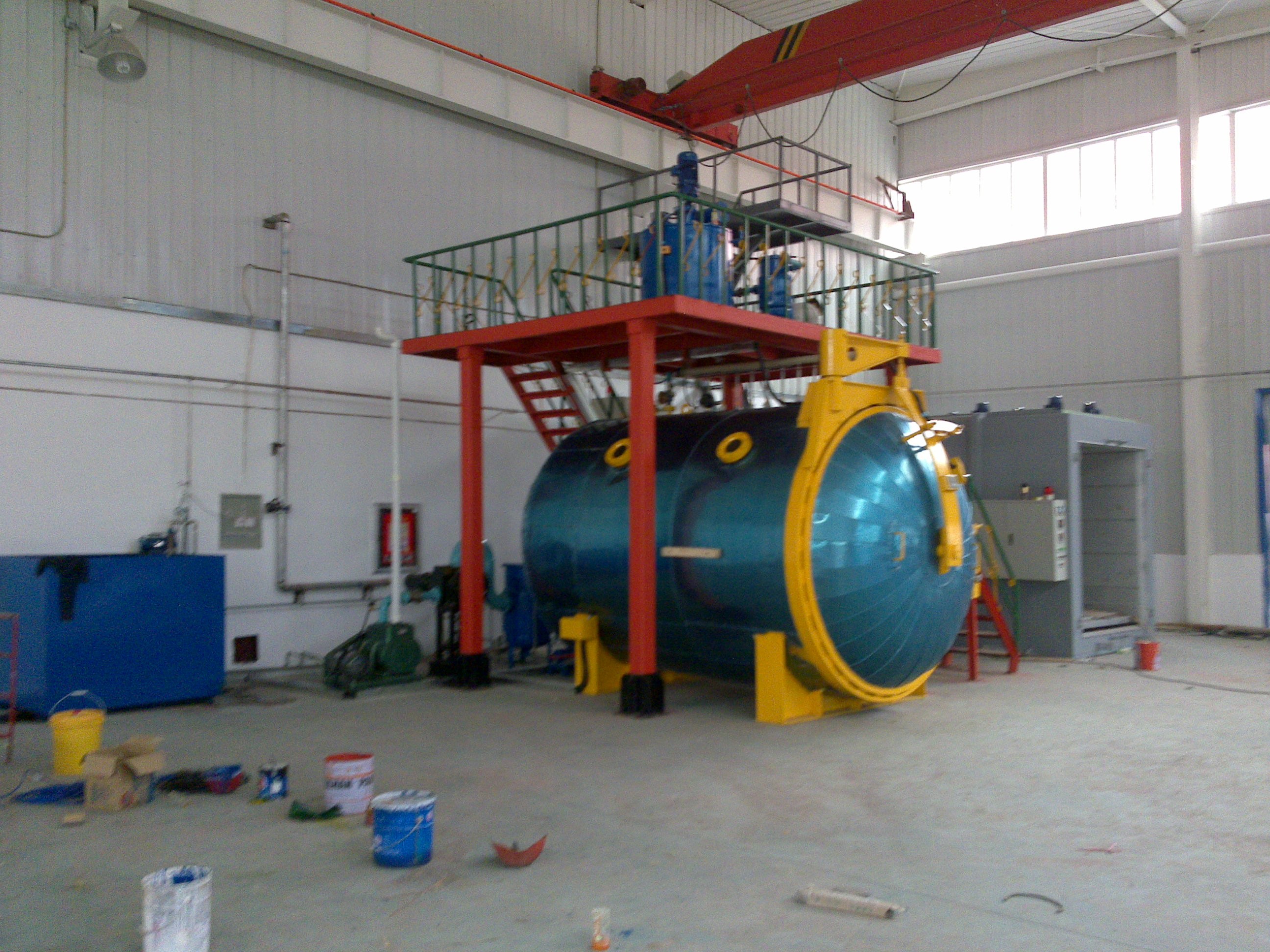 A square single-phase transformer vacuum drying equipment