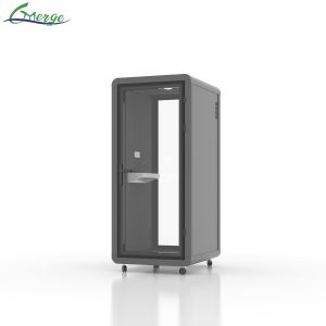Modular Assembly Method Sound-Blocking Workspace Phone Booth Acoustic Foam for