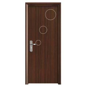  Modern Design Formaldehyde-free WPC Hollow Door with Customizable Sizes for Interior Use Manufactures