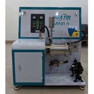 Small Batch Production Gravure ink Processing Laboratory Bead Mill 1.3L Textile