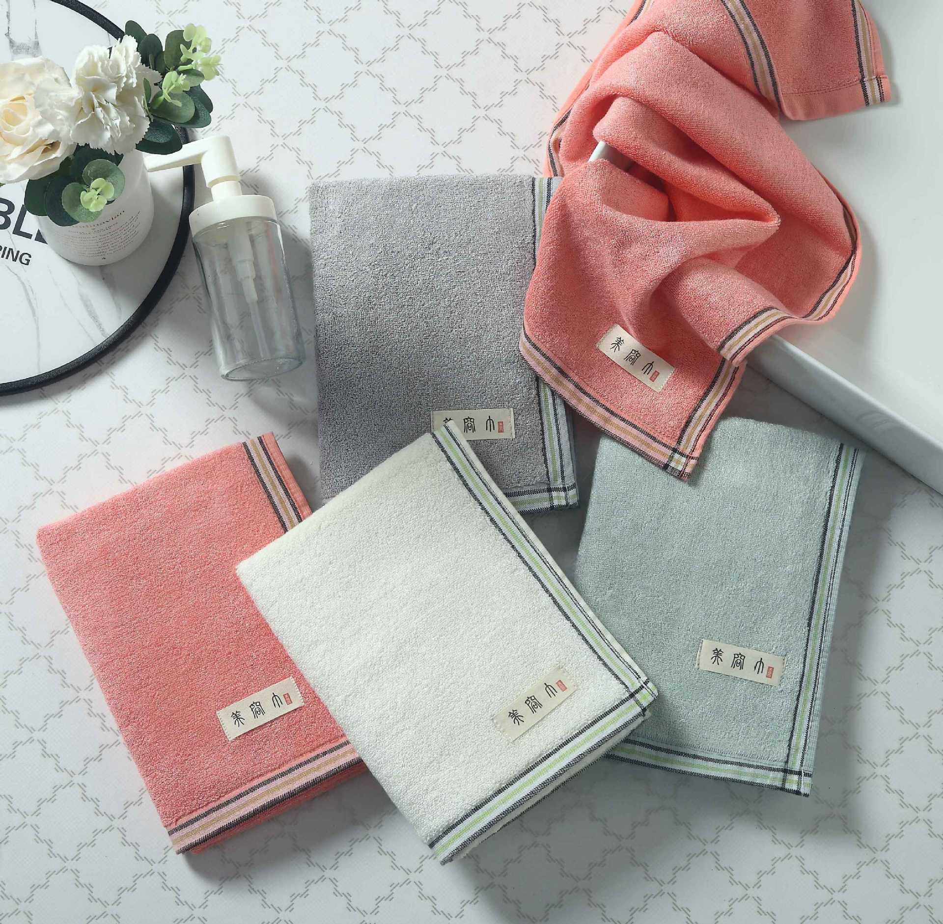 Bamboo Fiber Towel Soft Absorbent Beauty in Towel with Gift Box Popular Style and More