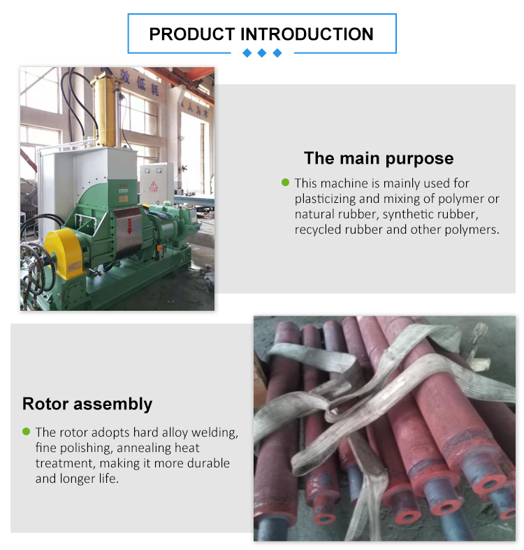 X（S)N55 Rubber Kneader Rubber Mixer Rubber Process Machine Mixing Kneader