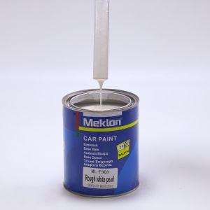 High Solid Auto Refinish 1K Coarse White Pearl Lacquer High Gloss Clear Coat