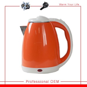 Double Wall Amazing Fashionable New PP Plastic Electric Kettle