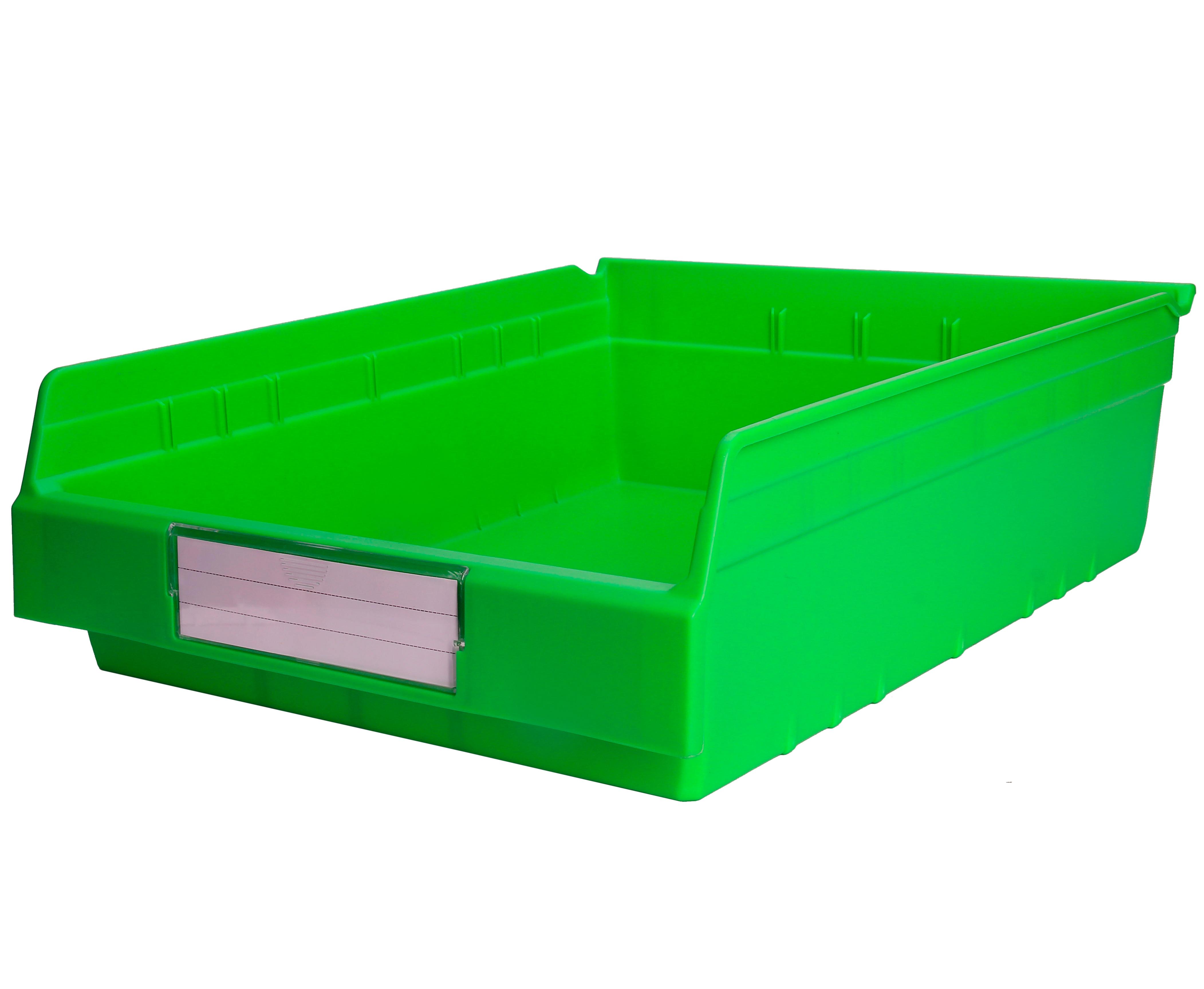PP Bin Crate Durable Small Parts Storage Solution for Eco-Friendly Office and Workshop