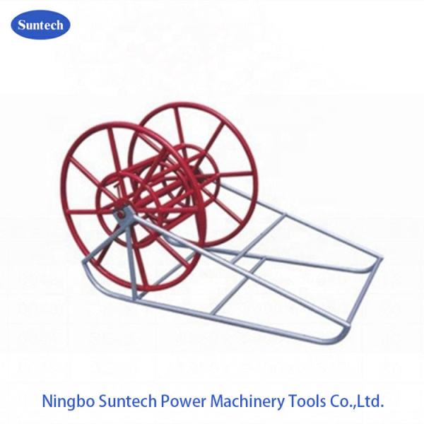 ISO 15101 59kg Hydraulic Tensioner Electrical Cable Reel Stands For Overhead