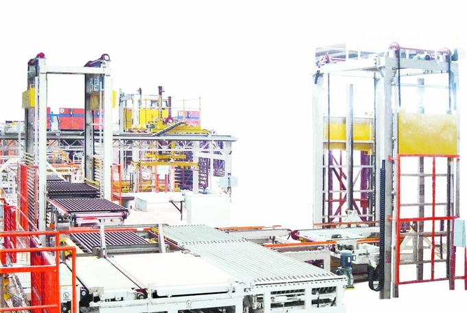 Tunnel Kiln Brick Stacking Automatic Brick Making Machine 0.5MPa-0.75MPa